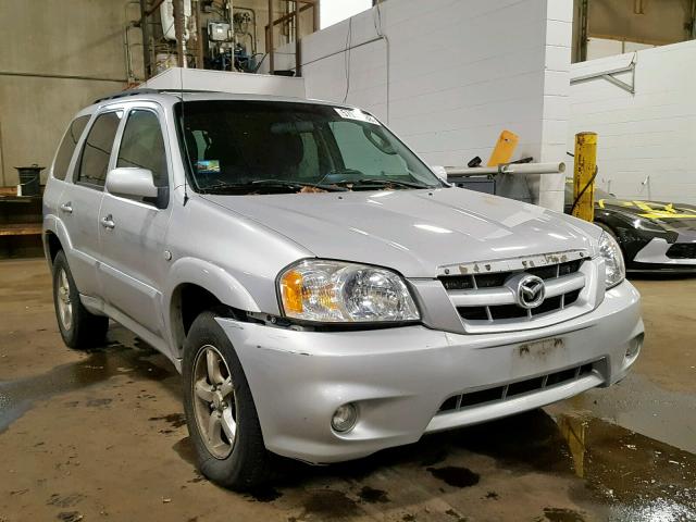 4F2CZ94126KM17210 - 2006 MAZDA TRIBUTE S SILVER photo 1