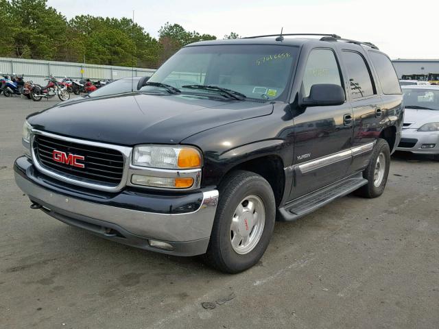 1GKEK13Z82R304678 - 2002 GMC YUKON BLACK photo 2