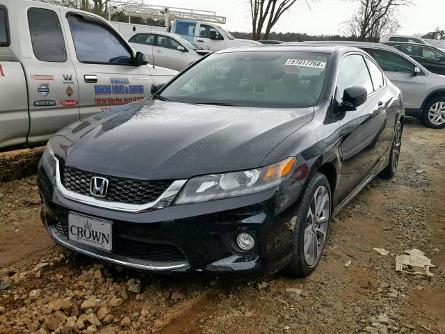 1HGCT2B86EA008061 - 2014 HONDA ACCORD EXL BLACK photo 2