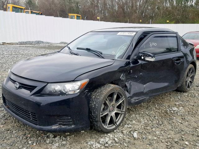 JTKJF5C7XD3062642 - 2013 TOYOTA SCION TC BLACK photo 2
