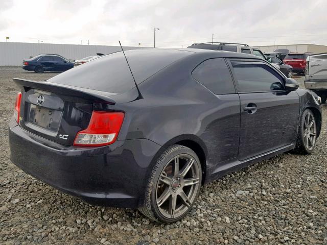 JTKJF5C7XD3062642 - 2013 TOYOTA SCION TC BLACK photo 4