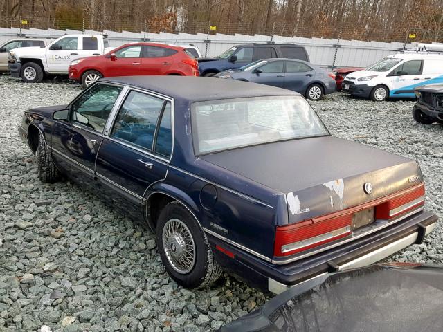 1G4HR54C5LH400972 - 1990 BUICK LESABRE LI BLUE photo 3