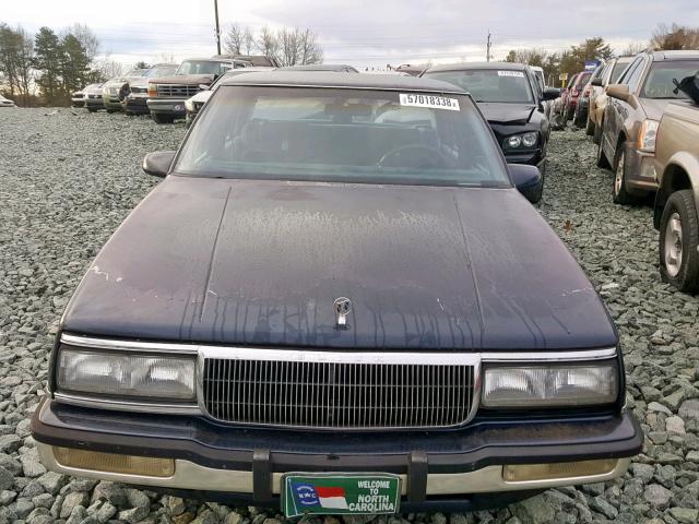 1G4HR54C5LH400972 - 1990 BUICK LESABRE LI BLUE photo 9