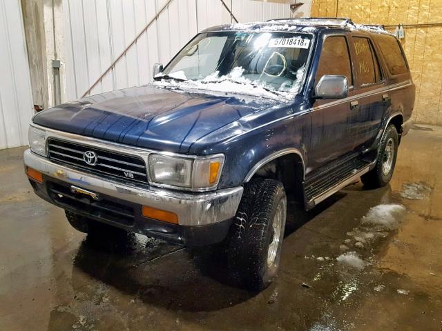 JT3VN39WXS0188582 - 1995 TOYOTA 4RUNNER VN BLUE photo 2