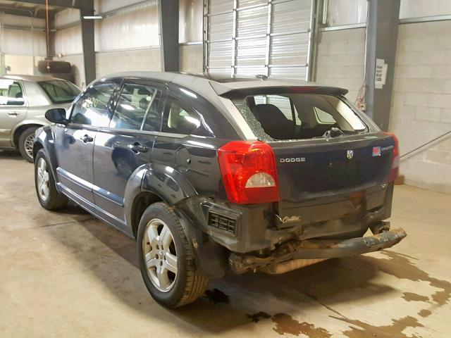 1B3HB48A29D213198 - 2009 DODGE CALIBER SX BLACK photo 3