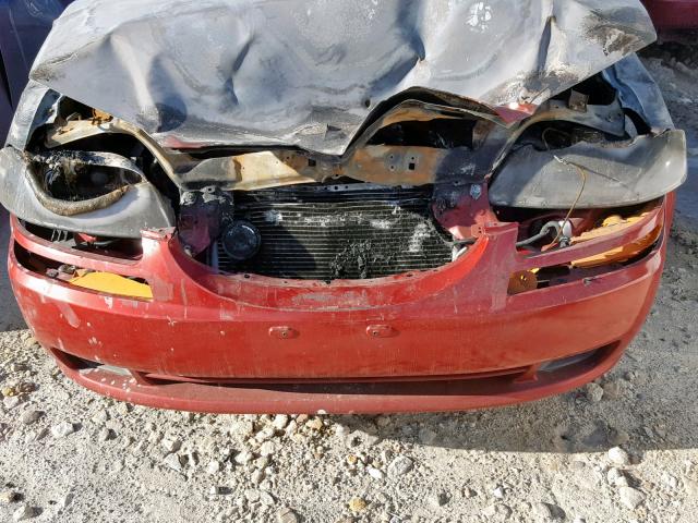 KL1TG566X6B598457 - 2006 CHEVROLET AVEO LT RED photo 9