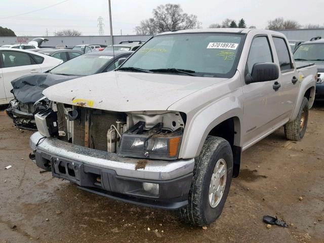 1GCDT136258124097 - 2005 CHEVROLET COLORADO BEIGE photo 2