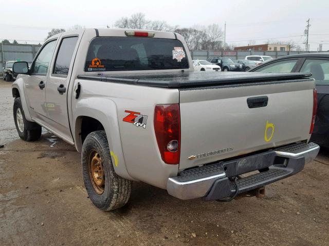 1GCDT136258124097 - 2005 CHEVROLET COLORADO BEIGE photo 3