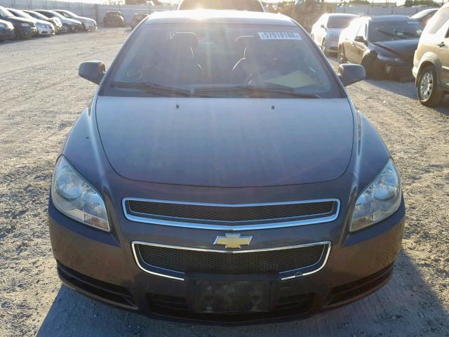 1G1ZB5EB0A4107464 - 2010 CHEVROLET MALIBU LS CHARCOAL photo 10