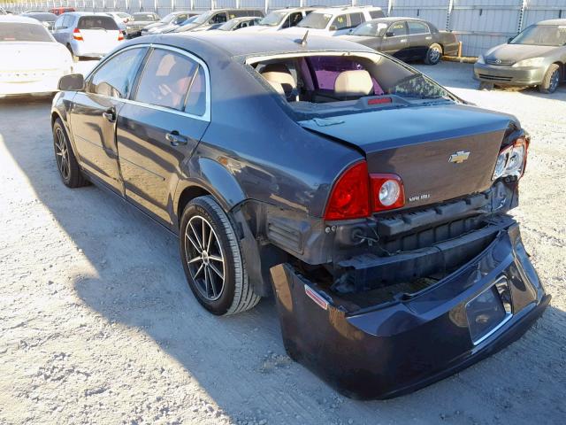 1G1ZB5EB0A4107464 - 2010 CHEVROLET MALIBU LS CHARCOAL photo 3