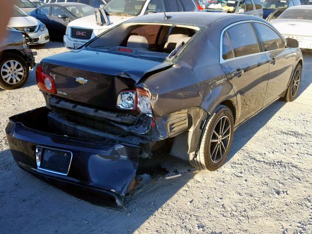 1G1ZB5EB0A4107464 - 2010 CHEVROLET MALIBU LS CHARCOAL photo 4