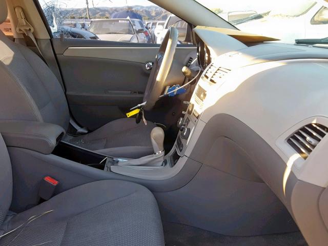 1G1ZB5EB0A4107464 - 2010 CHEVROLET MALIBU LS CHARCOAL photo 5