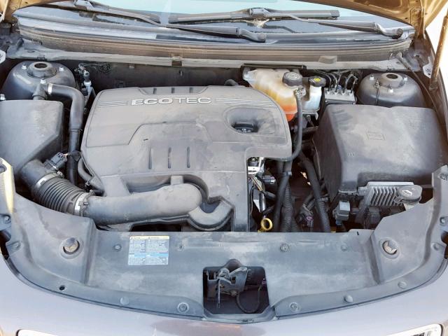 1G1ZB5EB0A4107464 - 2010 CHEVROLET MALIBU LS CHARCOAL photo 7