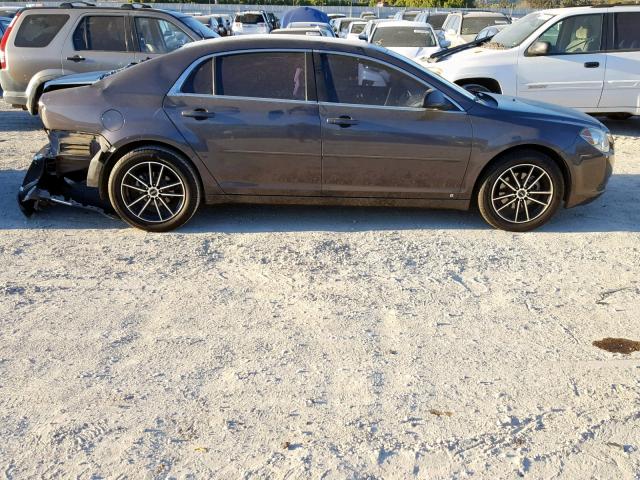 1G1ZB5EB0A4107464 - 2010 CHEVROLET MALIBU LS CHARCOAL photo 9