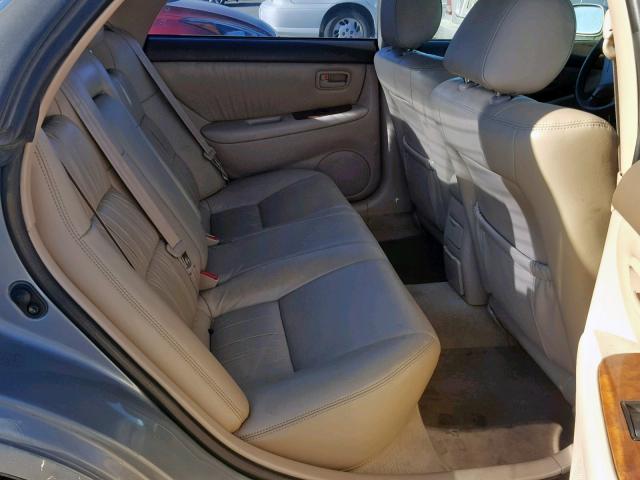 JT8BF28GXY0263546 - 2000 LEXUS ES 300 GRAY photo 6