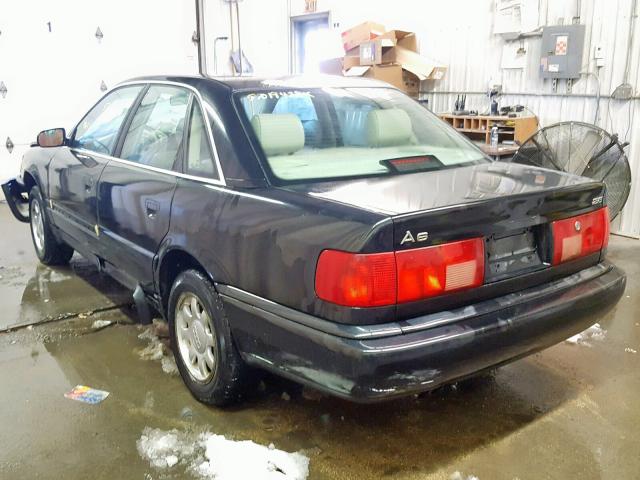 WAUGC84A8TN100813 - 1996 AUDI A6 2.8 QUA BLACK photo 3