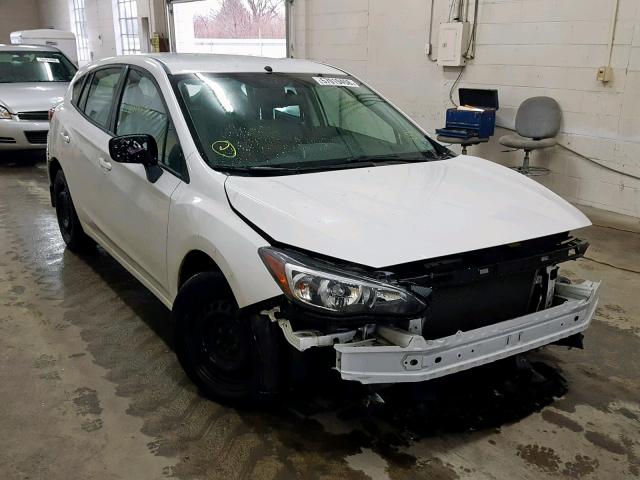 4S3GTAA66H3724963 - 2017 SUBARU IMPREZA WHITE photo 1