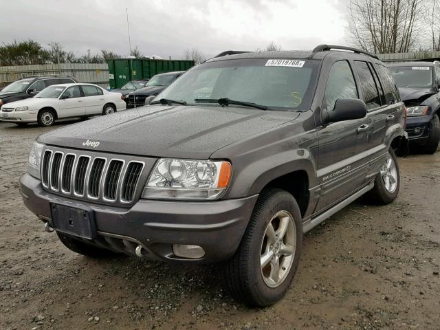 1J8GW68J02C278520 - 2002 JEEP GRAND CHER GRAY photo 2