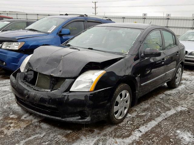 3N1AB6AP7AL626083 - 2010 NISSAN SENTRA 2.0 BLACK photo 2