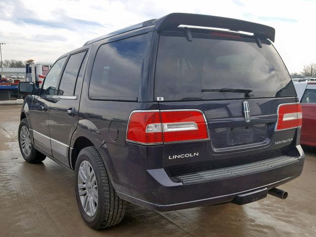 5LMFU27577LJ08564 - 2007 LINCOLN NAVIGATOR PURPLE photo 3