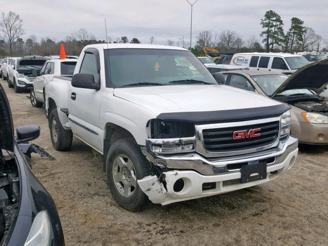 1GTEK14TX4Z108220 - 2004 GMC NEW SIERRA WHITE photo 1