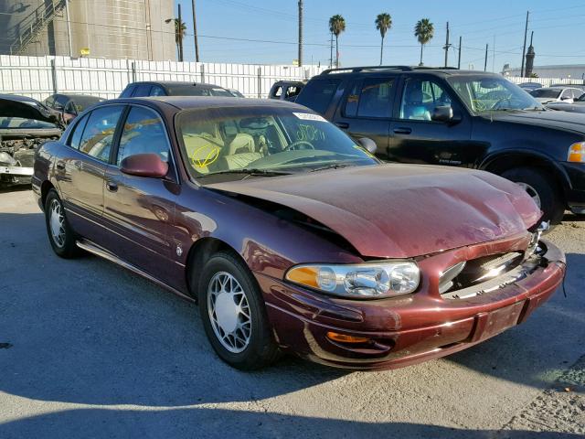 1G4HP54K74U158000 - 2004 BUICK LESABRE CU MAROON photo 1