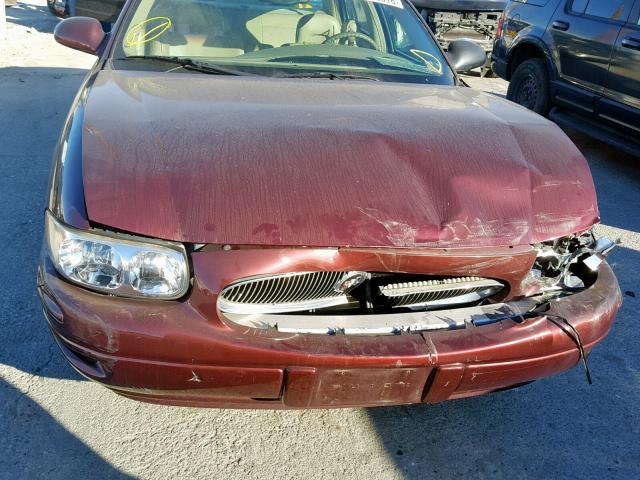 1G4HP54K74U158000 - 2004 BUICK LESABRE CU MAROON photo 9