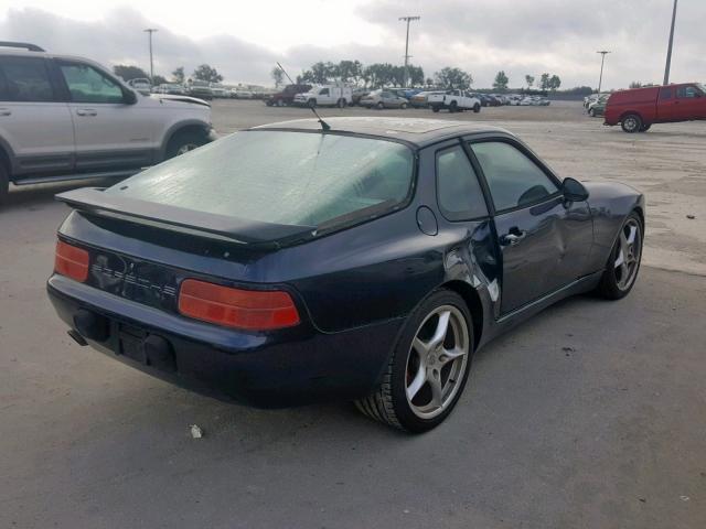 WP0AA2960PS820503 - 1993 PORSCHE 968 BLUE photo 4