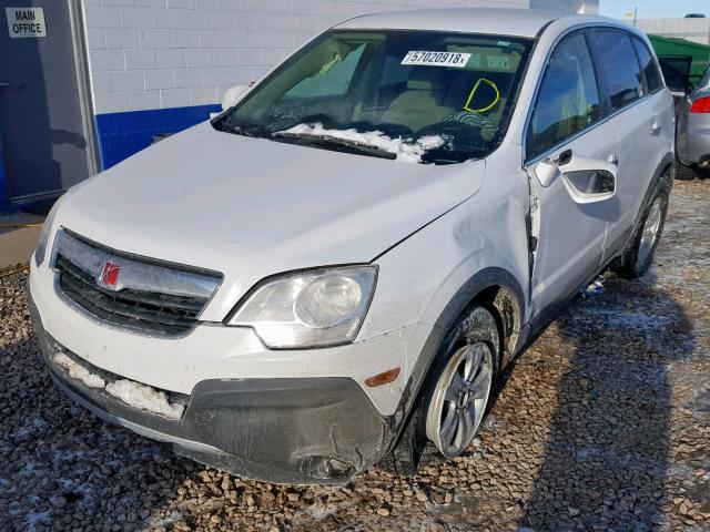 3GSCL33P68S728445 - 2008 SATURN VUE XE WHITE photo 2