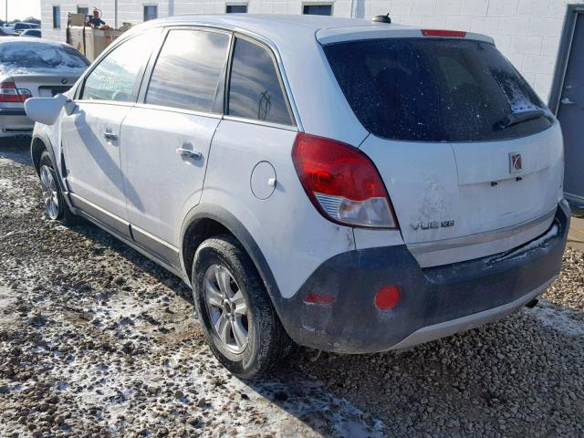 3GSCL33P68S728445 - 2008 SATURN VUE XE WHITE photo 3