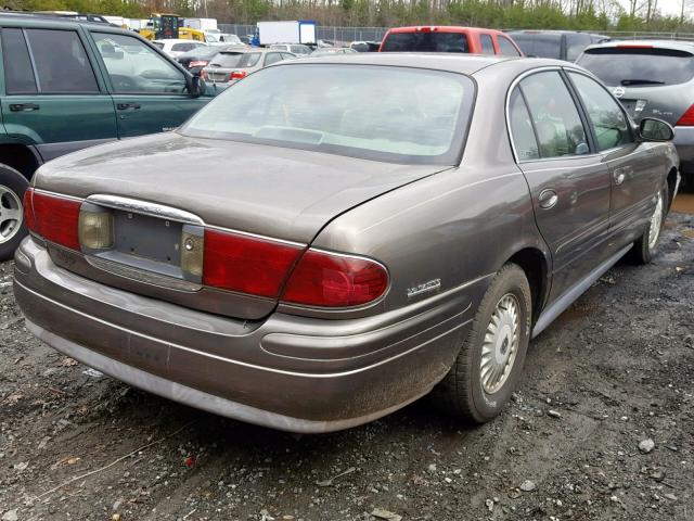 1G4HR54K1YU296356 - 2000 BUICK LESABRE LI BROWN photo 4