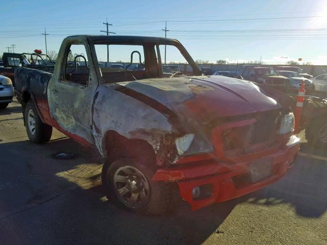 1FTYR10U25PA06575 - 2005 FORD RANGER RED photo 1