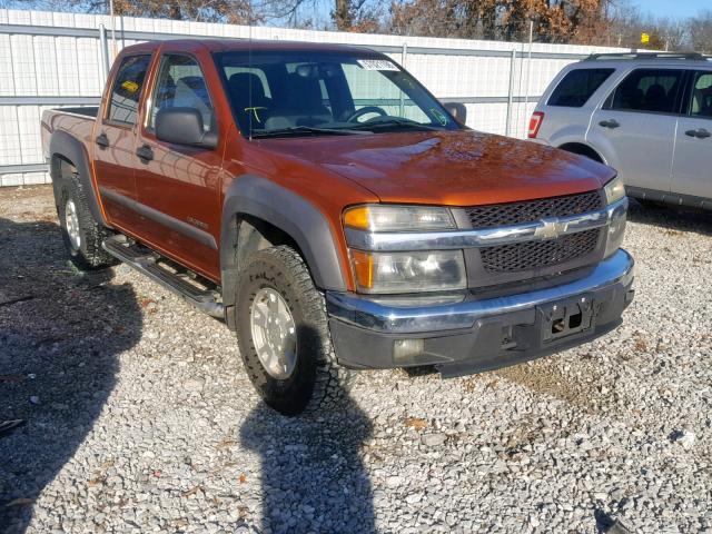 1GCDS136448173447 - 2004 CHEVROLET COLORADO ORANGE photo 1