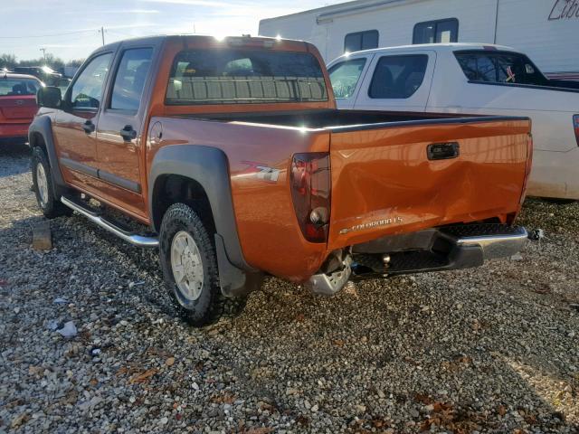 1GCDS136448173447 - 2004 CHEVROLET COLORADO ORANGE photo 3