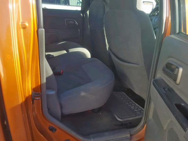 1GCDS136448173447 - 2004 CHEVROLET COLORADO ORANGE photo 6