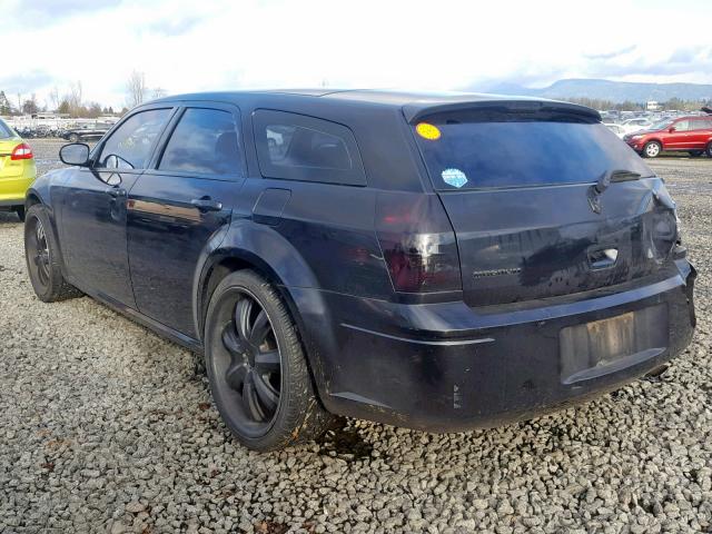 2D4FV47T66H248876 - 2006 DODGE MAGNUM SE BLACK photo 3