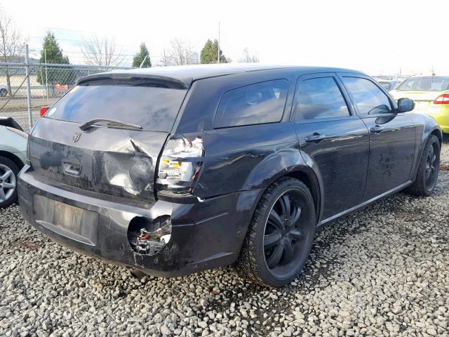 2D4FV47T66H248876 - 2006 DODGE MAGNUM SE BLACK photo 4