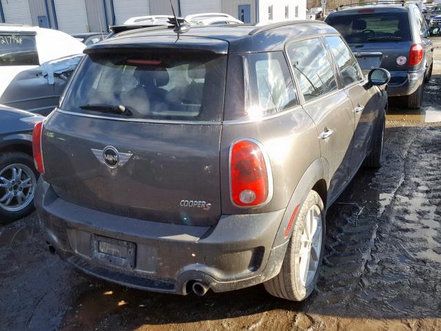 WMWZC5C50BWM11057 - 2011 MINI COOPER S C GRAY photo 4