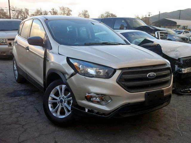 1FMCU0F71JUB13824 - 2018 FORD ESCAPE S BROWN photo 1