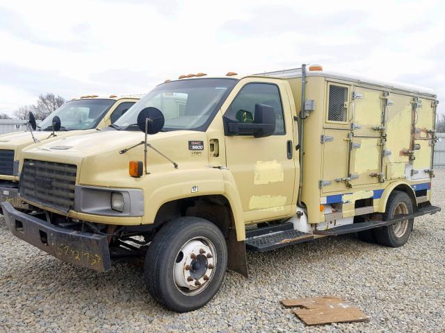 1GDJ5C1G66F900227 - 2006 GMC C5500 C5C0 YELLOW photo 2