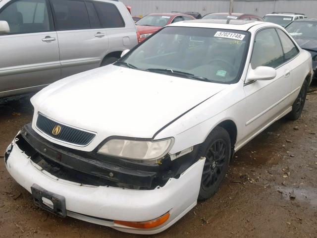 19UYA225XXL011084 - 1999 ACURA 3.0CL WHITE photo 2