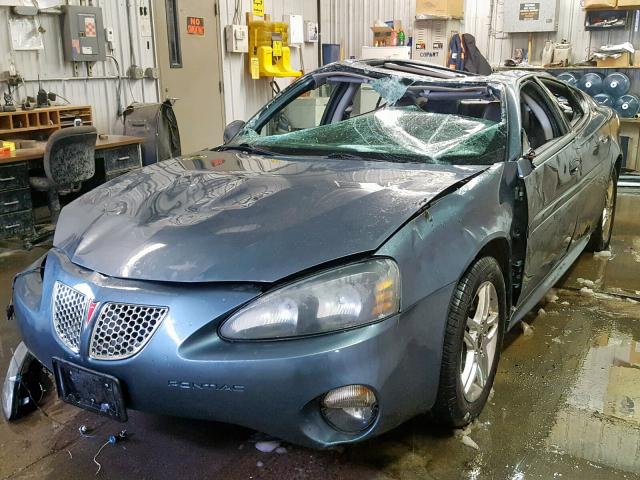 2G2WR554461251453 - 2006 PONTIAC GRAND PRIX BLUE photo 2