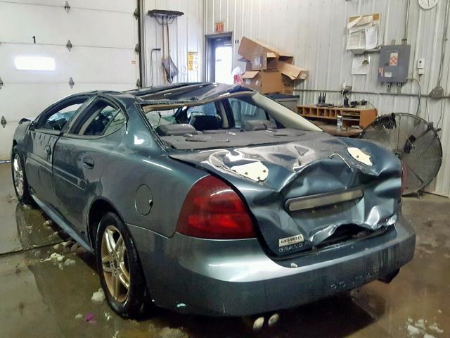 2G2WR554461251453 - 2006 PONTIAC GRAND PRIX BLUE photo 3