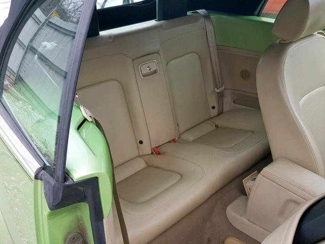 3VWCM31Y64M342060 - 2004 VOLKSWAGEN NEW BEETLE მწვანე ფოტო 6