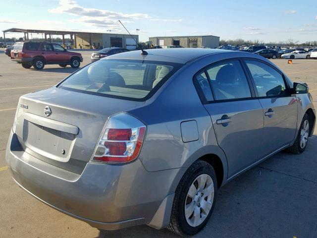 3N1AB61EX9L680102 - 2009 NISSAN SENTRA 2.0 GRAY photo 4