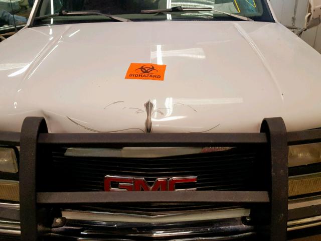 2GTHK39N7P1509613 - 1993 GMC SIERRA K35 WHITE photo 7