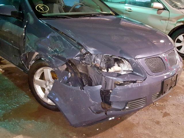 1G2AS18H197118534 - 2009 PONTIAC G5 GRAY photo 9