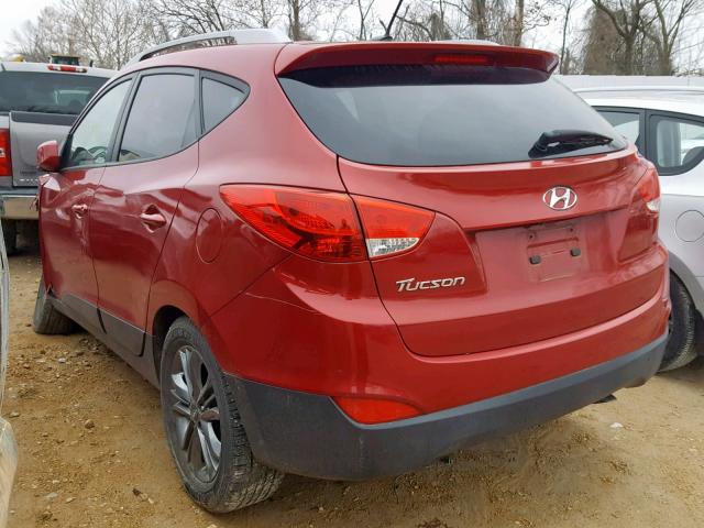 KM8JU3AG3FU064861 - 2015 HYUNDAI TUCSON LIM RED photo 3