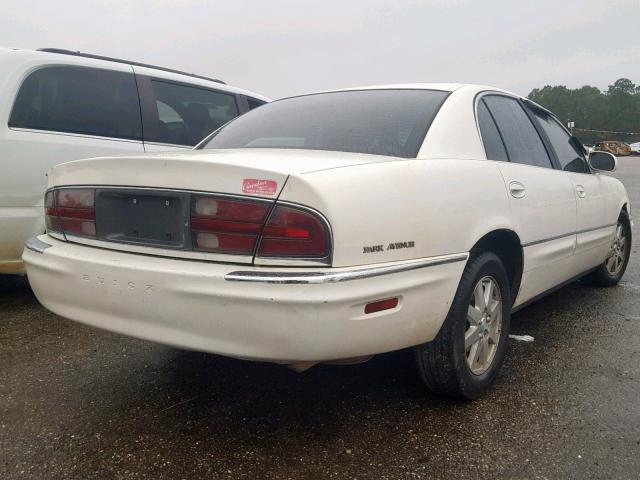 1G4CW54K644101896 - 2004 BUICK PARK AVENU WHITE photo 4