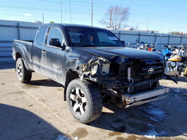 5TETX62N15Z055519 - 2005 TOYOTA TACOMA PRE BLACK photo 1